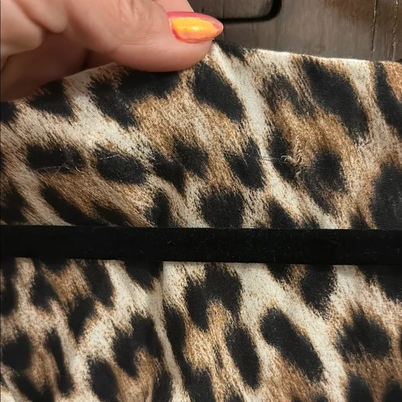 Leopard Print Women's Dress - Picture 4 of 6